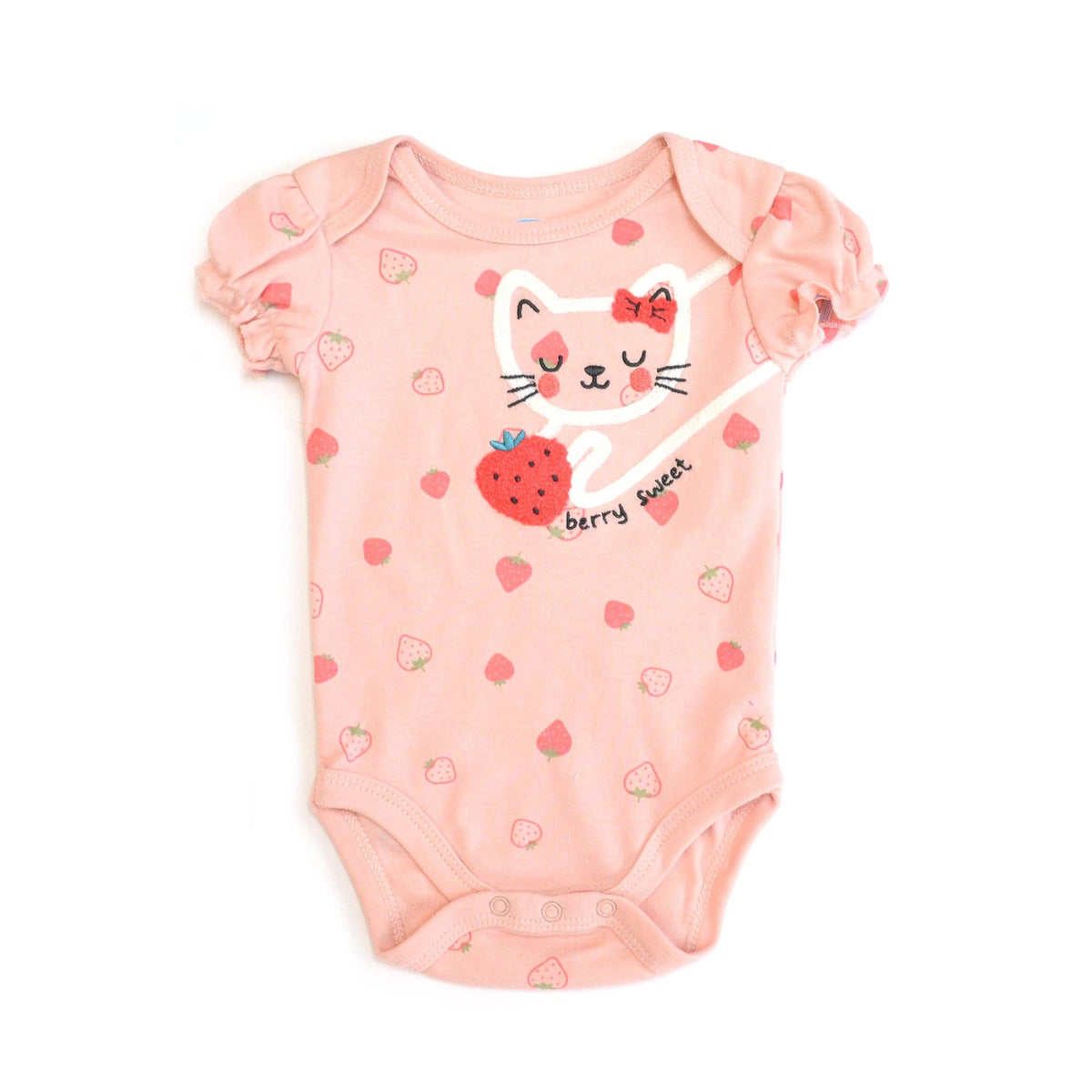 Baby 3pcs Chenille Applique Bodysuit Socks Pants Set - B148J203