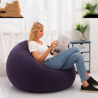 Inflatable Fur Sac for Air Mattress