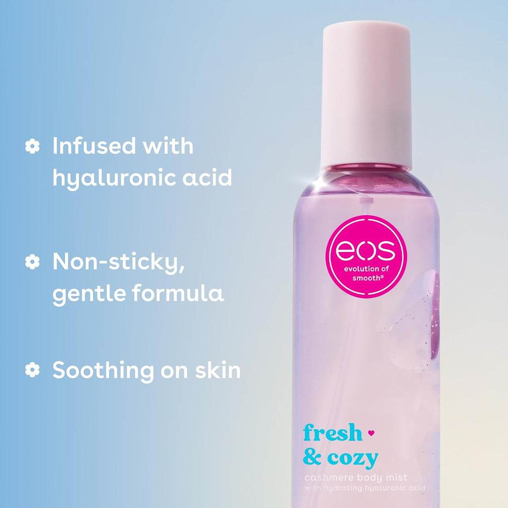 eos | Fresh & Cozy Body Mist Hyaluronic Acid — 6 fl oz