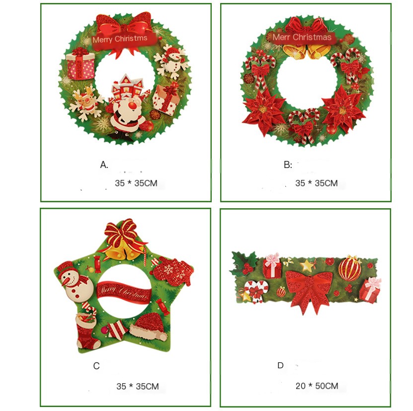 Christmas Decorations - Christmas Wreaths and Garlands