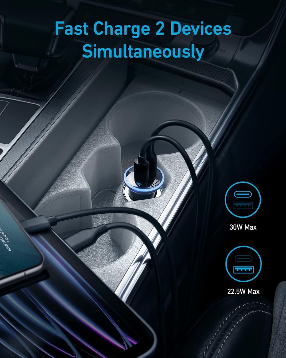 Anker <b>323</b> Car Charger (52.5W)