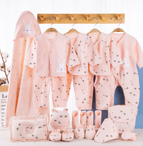Newborn Gift Box with Baby Clothes and Outfit Set