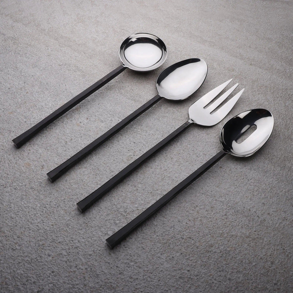 JASON BLACK 4 PC. HOSTESS SET