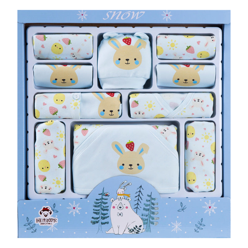 Newborn Gift Box with Baby Clothes and Outfit Set