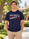 NCAA Saint Mary's Gaels Youth Boys Diagonal Short Sleeve T-Shirt