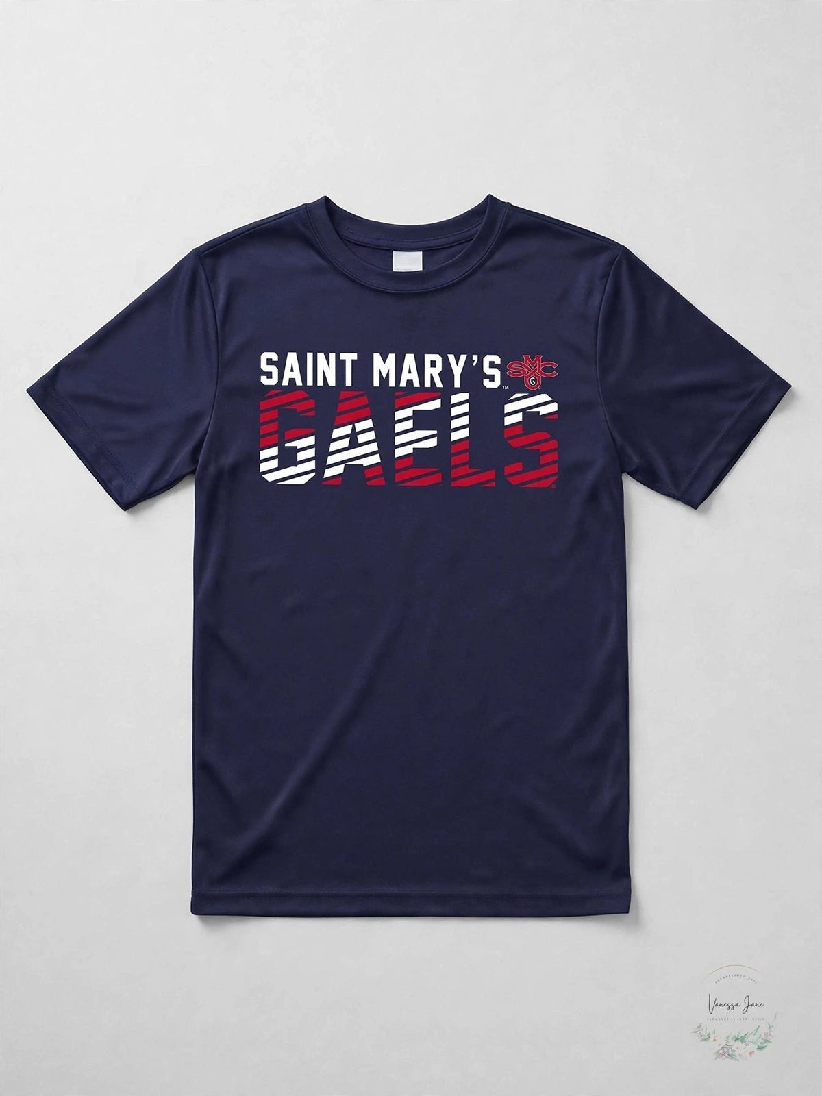 NCAA Saint Mary's Gaels Youth Boys Diagonal Short Sleeve T-Shirt