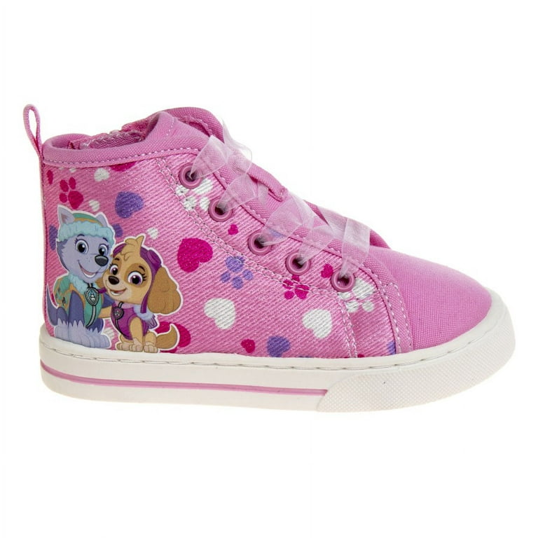 Nickelodeon Paw Patrol Toddler Girls Hi-Top Sneakers - CH85732