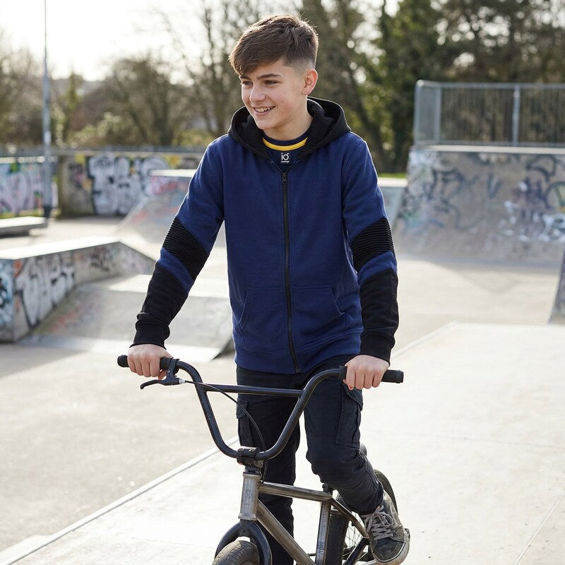 Ideology Big Boys Printed Zip-up Hoodie, Size 14-16