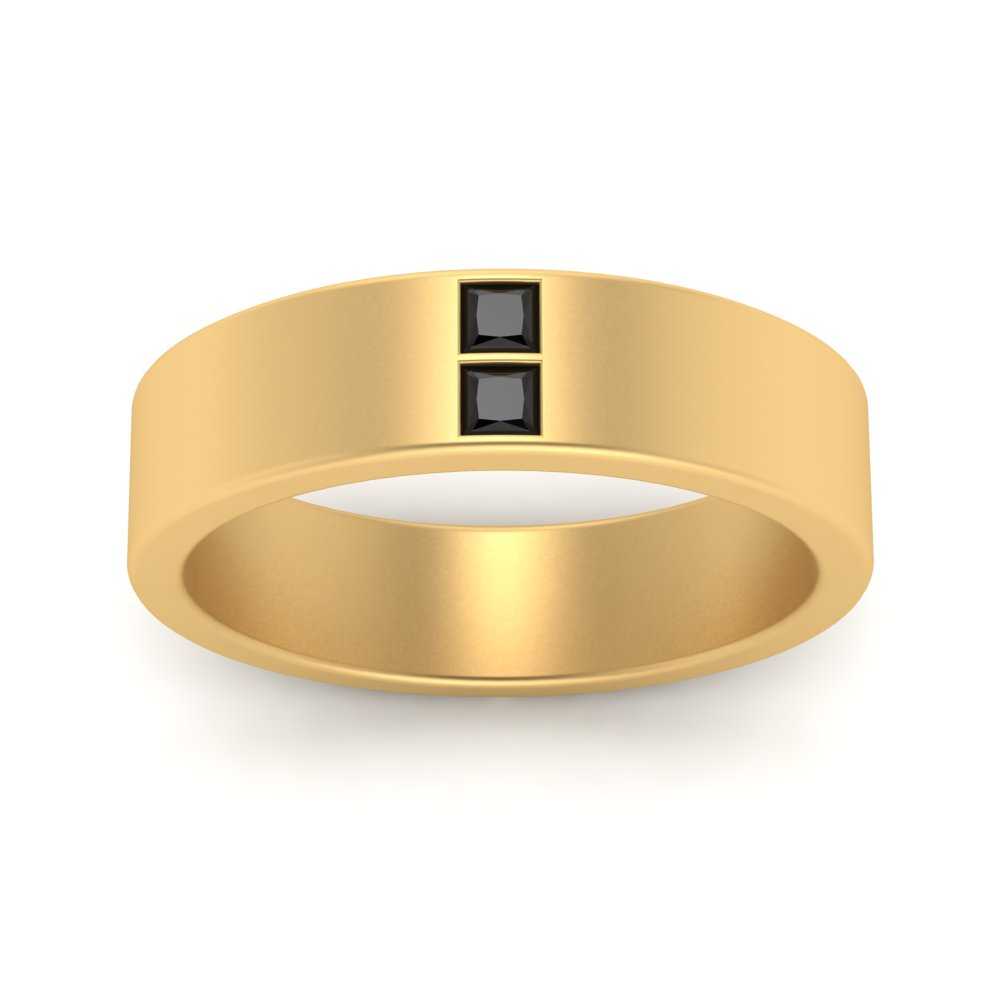 Square Diamond Mens Band