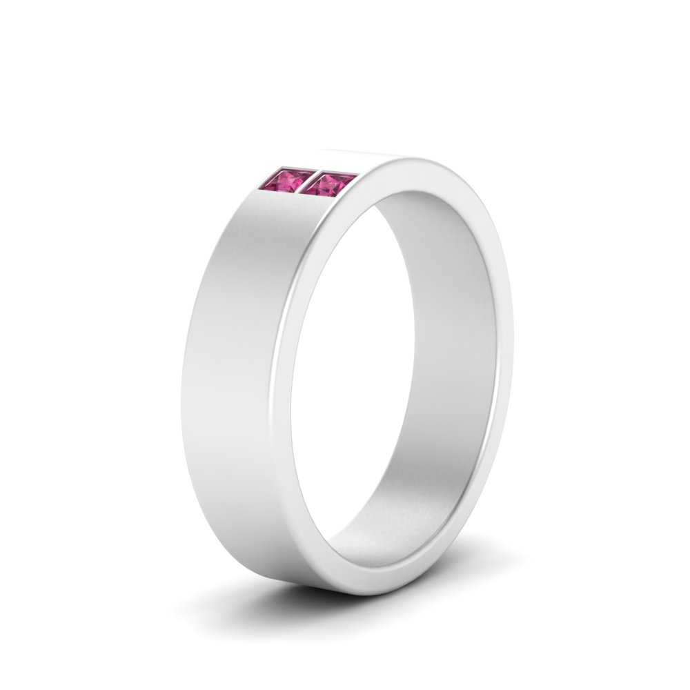 Square Diamond Mens Band